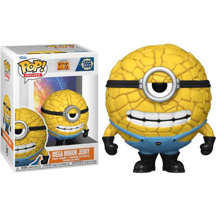 Funko Despicable Me 4 Mega Minion Jerry 1555 Kitsune Relics