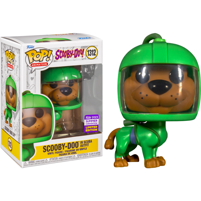 Funko - Scooby Doo - Scooby Doo in Scuba Outfit (#1312) - Kitsune Relics